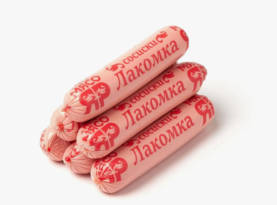 Сосиски Лакомка вес, МясоЯр