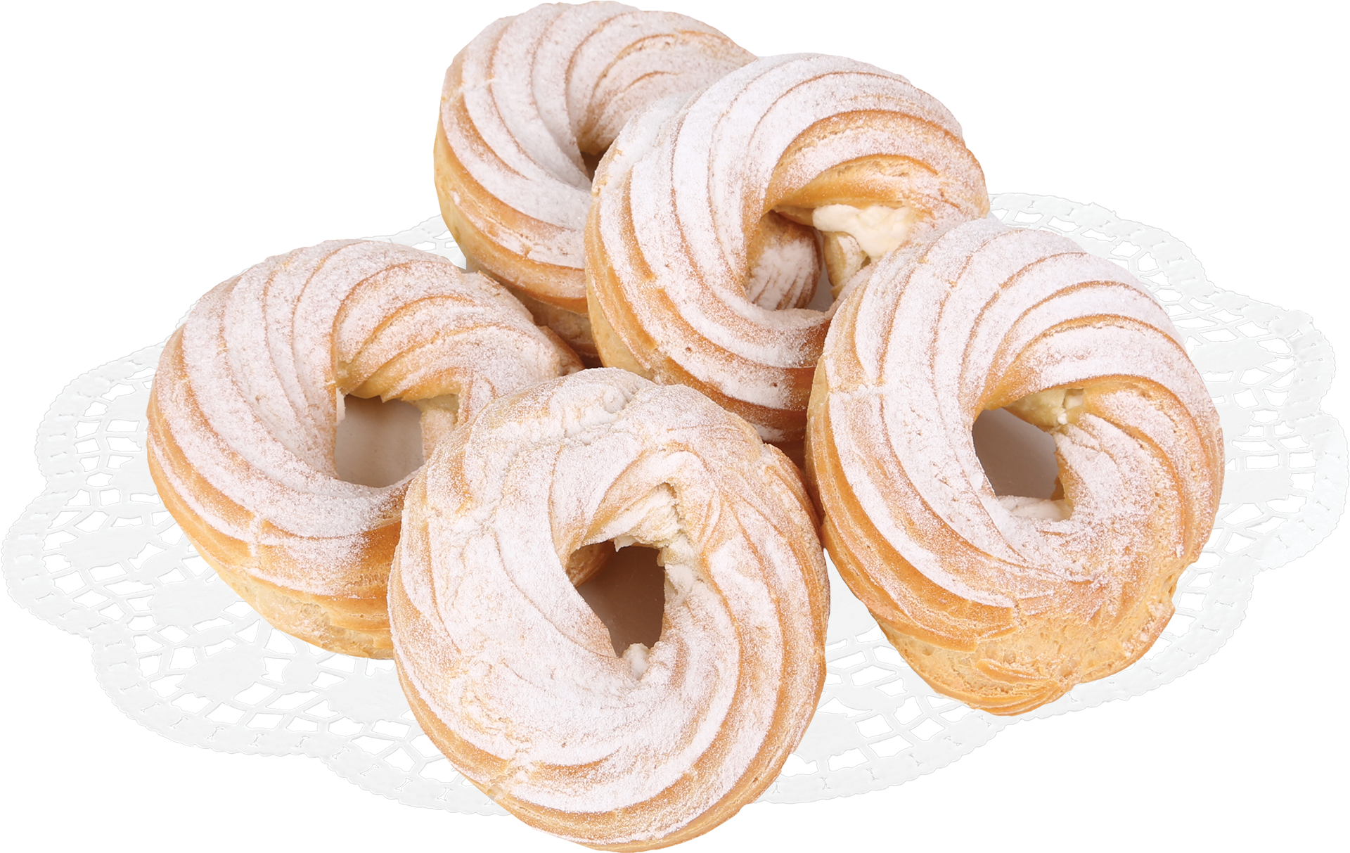 ПИРОЖНОЕ «КОЛЬЦО С ТВОРОЖНО-СЛИВОЧНЫМ КРЕМОМ» 310гр