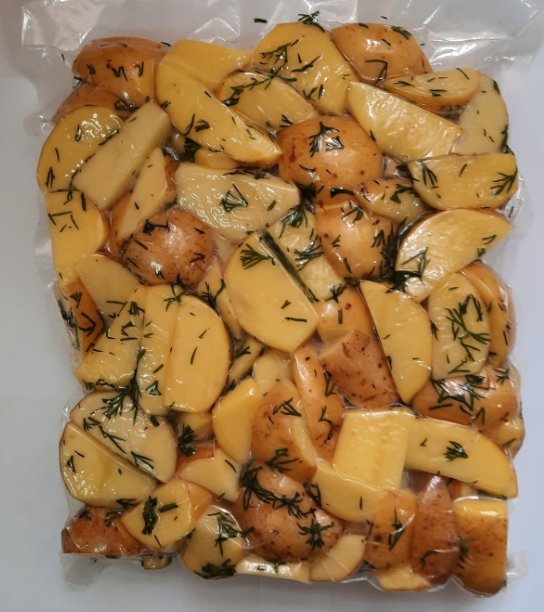 Картофель с укропом в п/у, 1кг