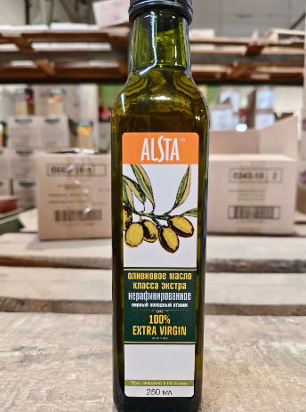 Масло оливковое Extra Vergine ALSTA(cт.бут ) 0,25л