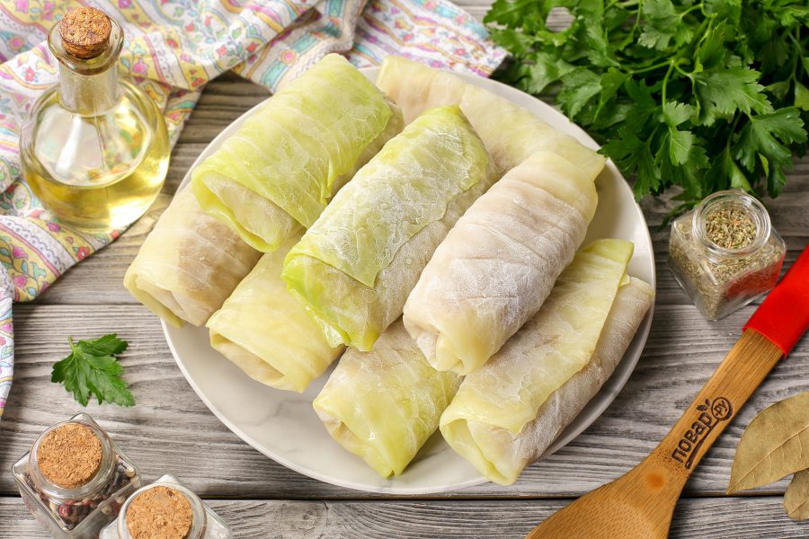 Голубцы овощные, замороженные