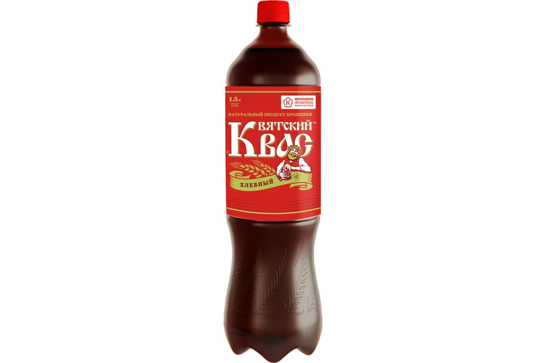 Квас Вятский Хлебный 1,5 л
