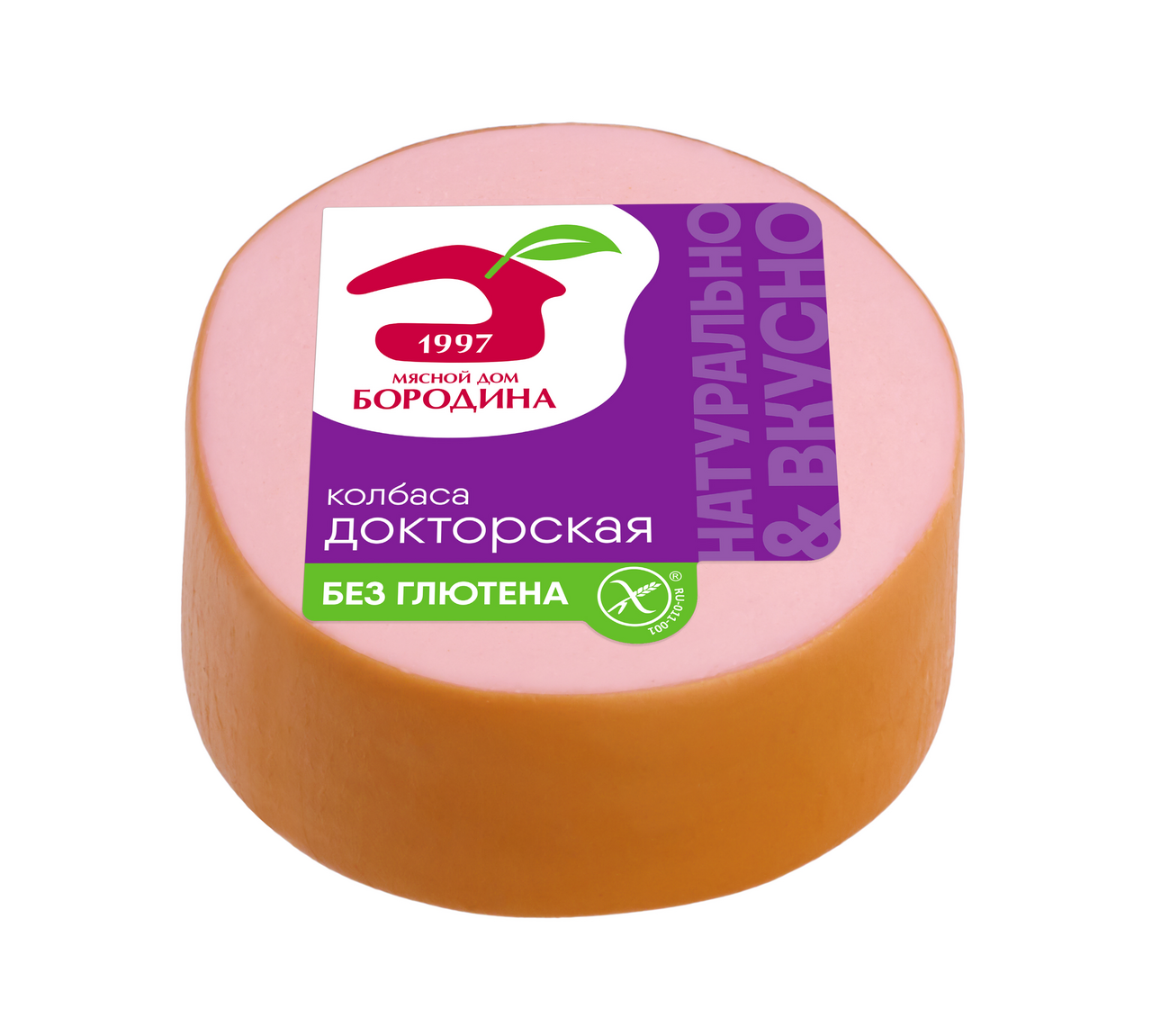 Колбаса варёная Докторская ГОСТ, кг Мясной Дом Бородина