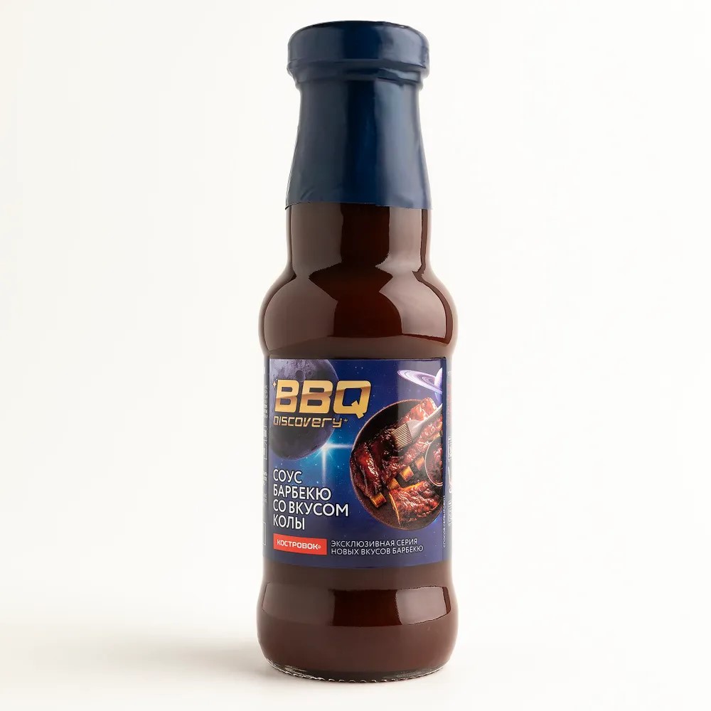Соус "Барбекю со вкусом Колы" КОСТРОВОК 290гр. Новосибирская обл.