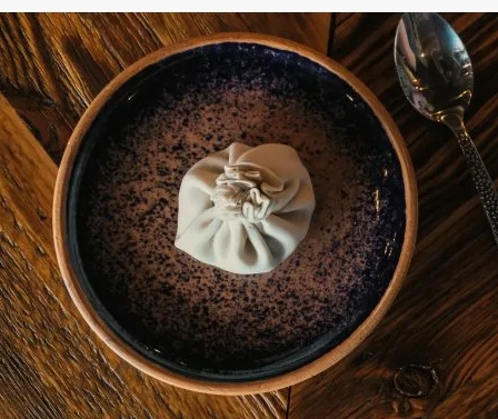 Хинкали с картошкой и грибами