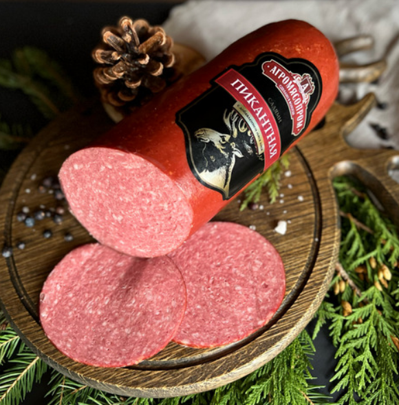 Колбаса Салями Пикантная в/к кг ЗАО АГРОМЯСОПРОМ