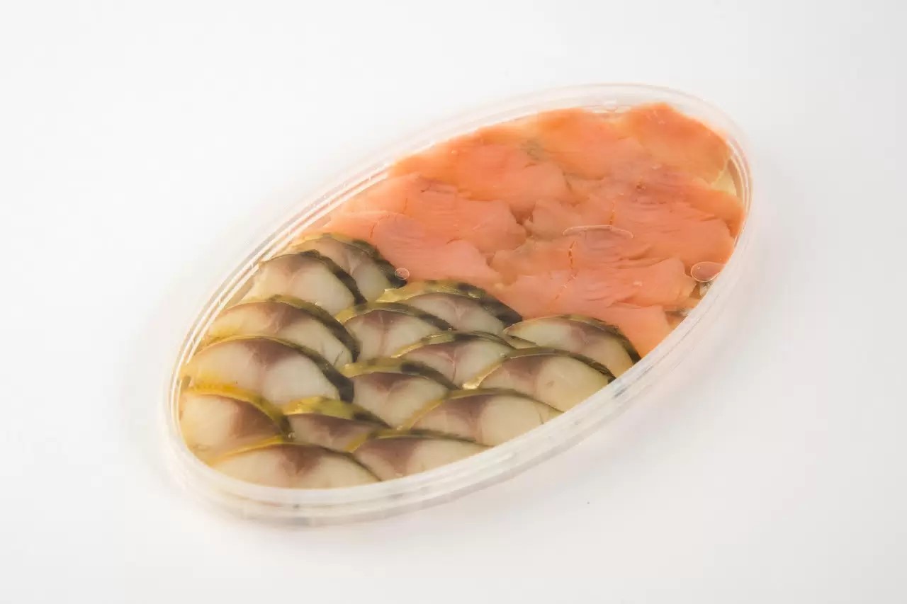 Ассорти Премиум Форель и Скумбрия в масле 180гр /ООО ОКЕАН/