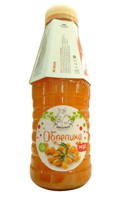 Морс Облепиха/Клюква 0,5л ПЭТ ООО "Комбинат натуральных продуктов"