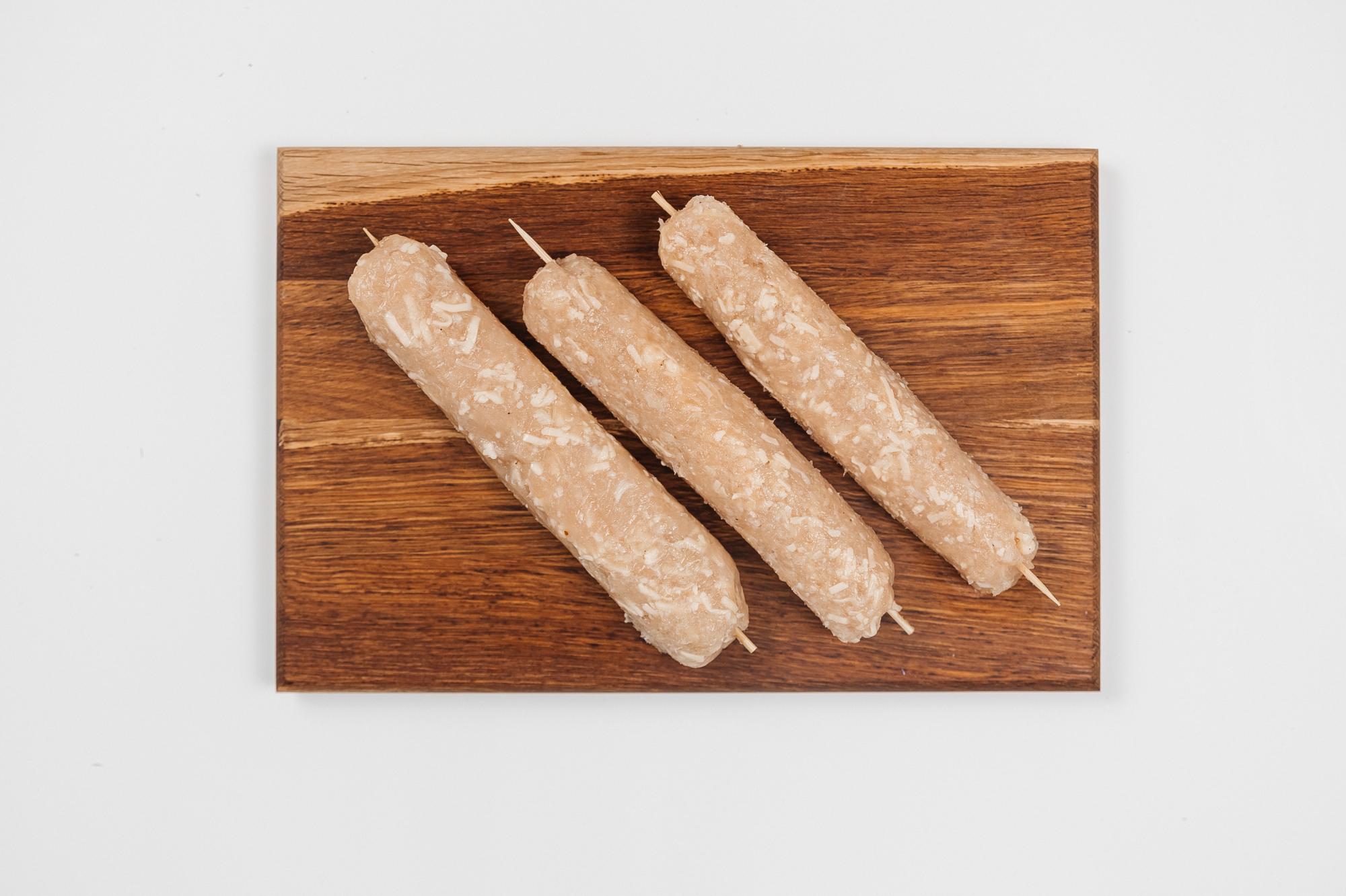 Люля-кебаб из курицы с сыром