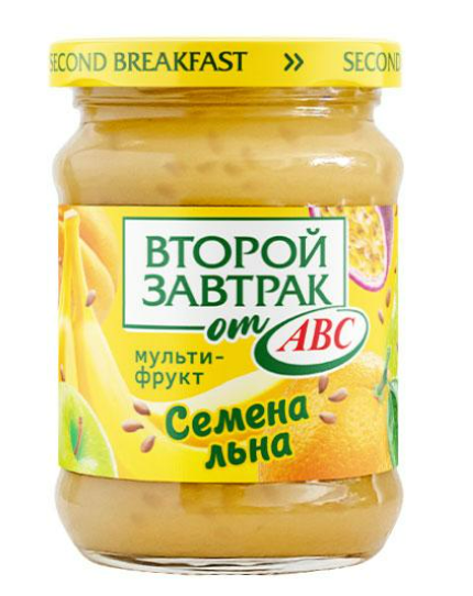 Десерт мультифрукт с семенами льна 300 гр