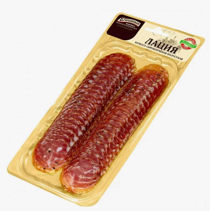 Колбаса с/к полусухая "Лация" (Егорьевская ФГК),70гр