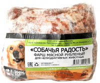 Корм для животных "Собачья радость", 400г