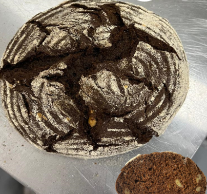 Хлебушек заварной с грецким орехом 500 гр