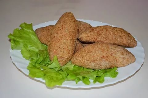 Зразы с грибами и сыром(курица)